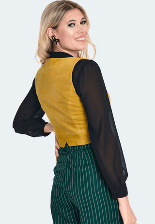 70s Corduroy Vest - FINAL SALE - Sincerely Betty