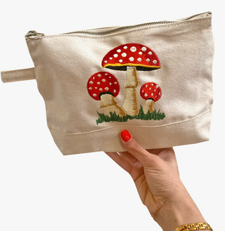 Canvas Mushroom Utility Bag