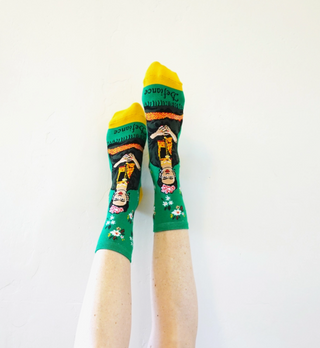 Frida Crew Socks