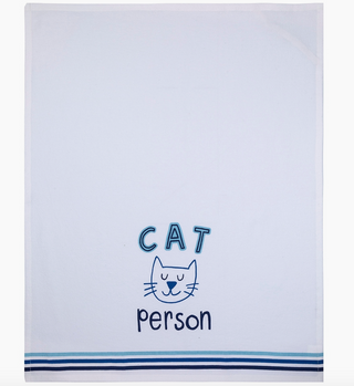Cat Person Kitchen Tea Towel