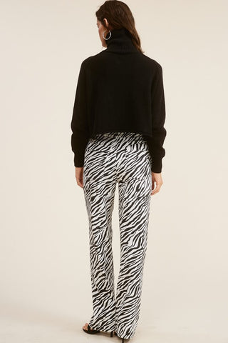 Zebra Wide Leg Pants