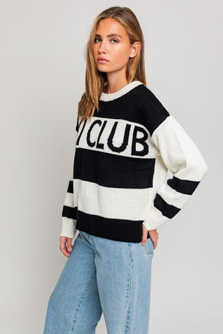 Ski Club Sweater