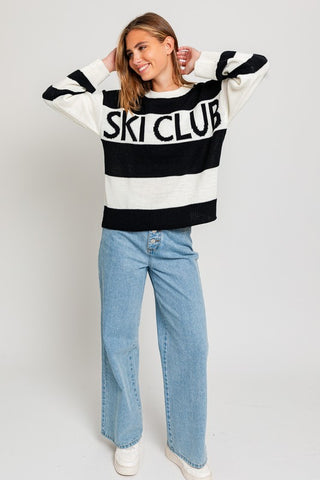 Ski Club Sweater