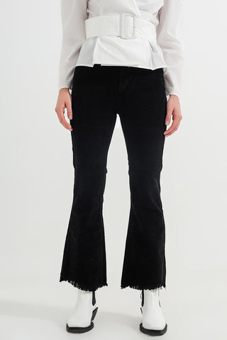 Corduroy Flare Pants