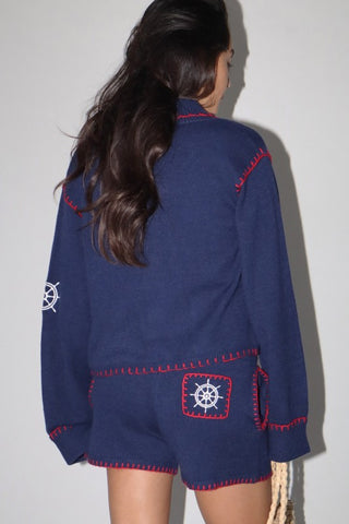 Nautical Cardigan