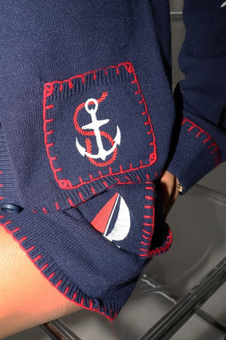 Nautical Cardigan