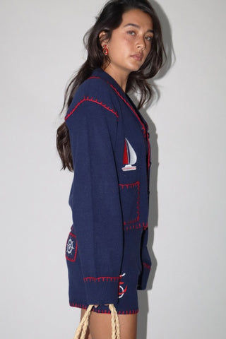 Nautical Cardigan
