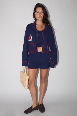 Nautical Cardigan