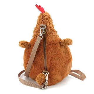 Furry Hen Cross Body Bag