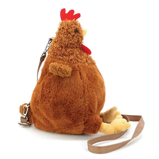 Furry Hen Cross Body Bag