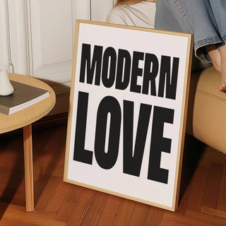 Modern Love Retro Giclée Art Print