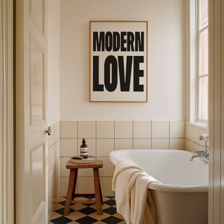 Modern Love Retro Giclée Art Print
