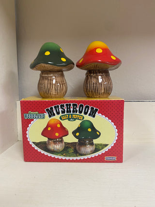 Mushroom Woodland Salt & Pepper Set