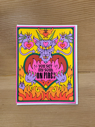 Dragon Love Greeting Card