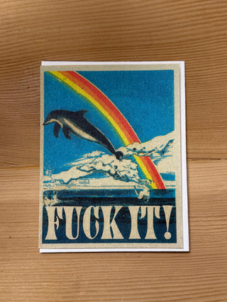 Dolphin Encouragement Greeting Card