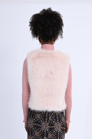 Faux Fur Vest-FINAL SALE