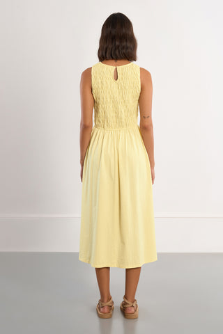 Sunny Ruched Bodice Midi Dress