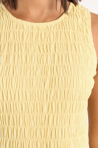 Sunny Ruched Bodice Midi Dress