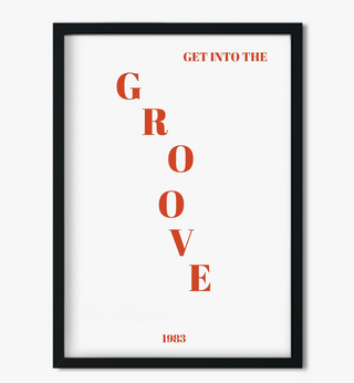 Get Into The Groove Giclée Art Print
