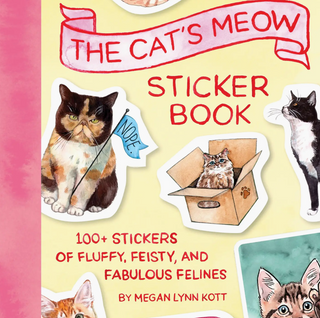 The Cat's Meow Sticker Book
