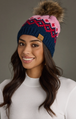 Navy/Pink Pattern