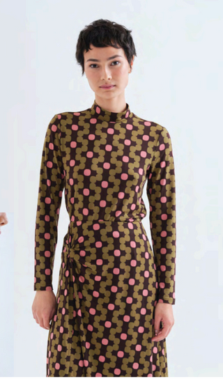 Polka Dot Link Top