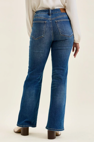 Cowboy Boot Stitch Bootcut Jeans