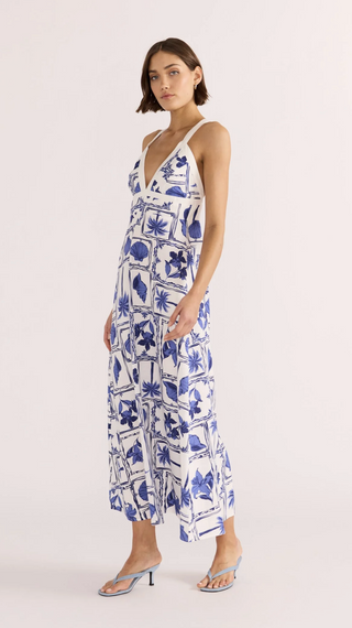 Sylvie Panel Midi Dress