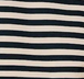 Cream/Navy Stripe