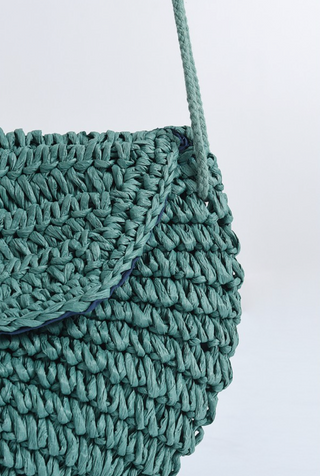 Crossbody Woven Handbag