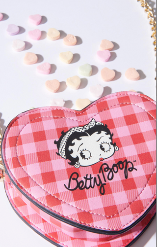 Betty Boop Heart Bag