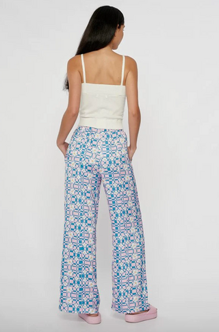 Daisy Checkerboard Pants-FINAL SALE