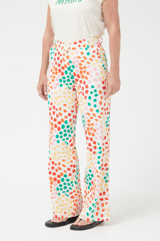 Rainbow Polka Dot Trousers