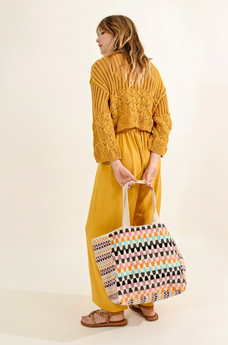 Zig Zag Wave Tote
