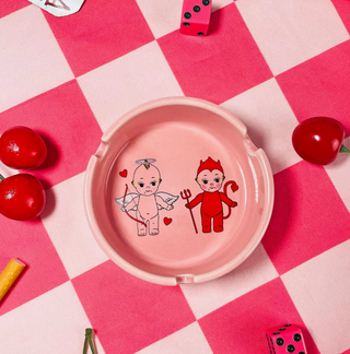 Retro Kewpie Ashtray