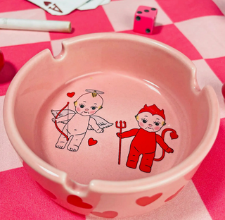 Retro Kewpie Ashtray