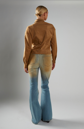 Blue Mud Wash Denim Pants