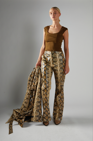 Snakeskin Pants