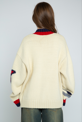 Beau Chunky Oversized Cardigan