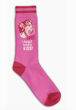 OMG! I Forgot To Have Kids Crew Socks