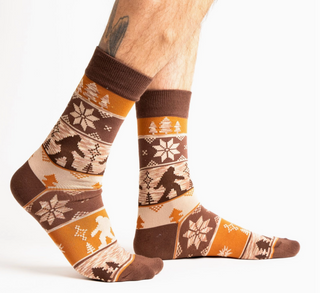 The Big-Foot Lebowski Crew Socks