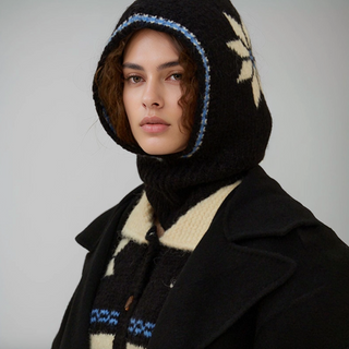 Retro Snowflake Balaclava