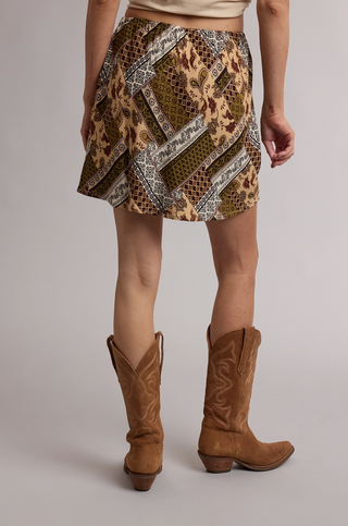 Patchwork Mini Skort