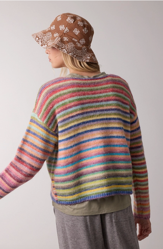 Rainbow Knit Sweater