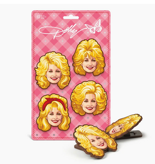 Dolly Parton Bag Clips - Set of 4