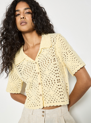 Flower Crochet Cardigan