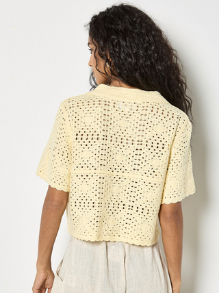 Flower Crochet Cardigan