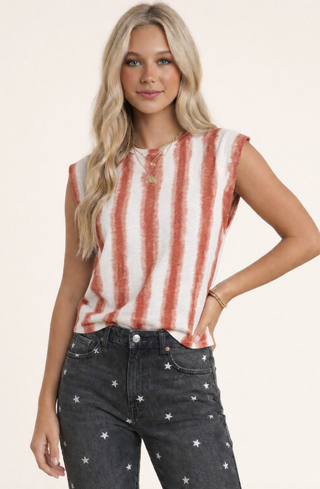 Stripe Knit Top