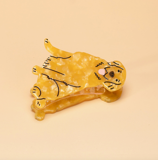 Golden Retriever Hair Claw Clip