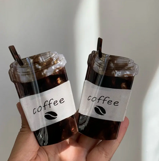 Iced Coffee Cup Hair Claw Clip